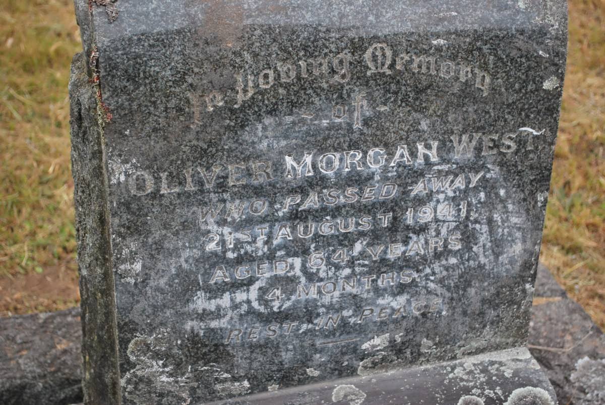 WEST Oliver Morgan -1941