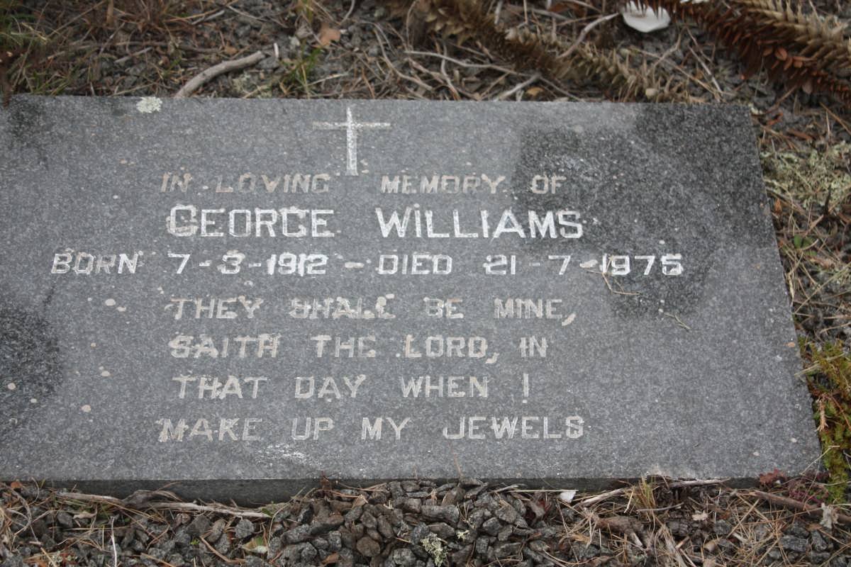 WILLIAMS George 1912-1975