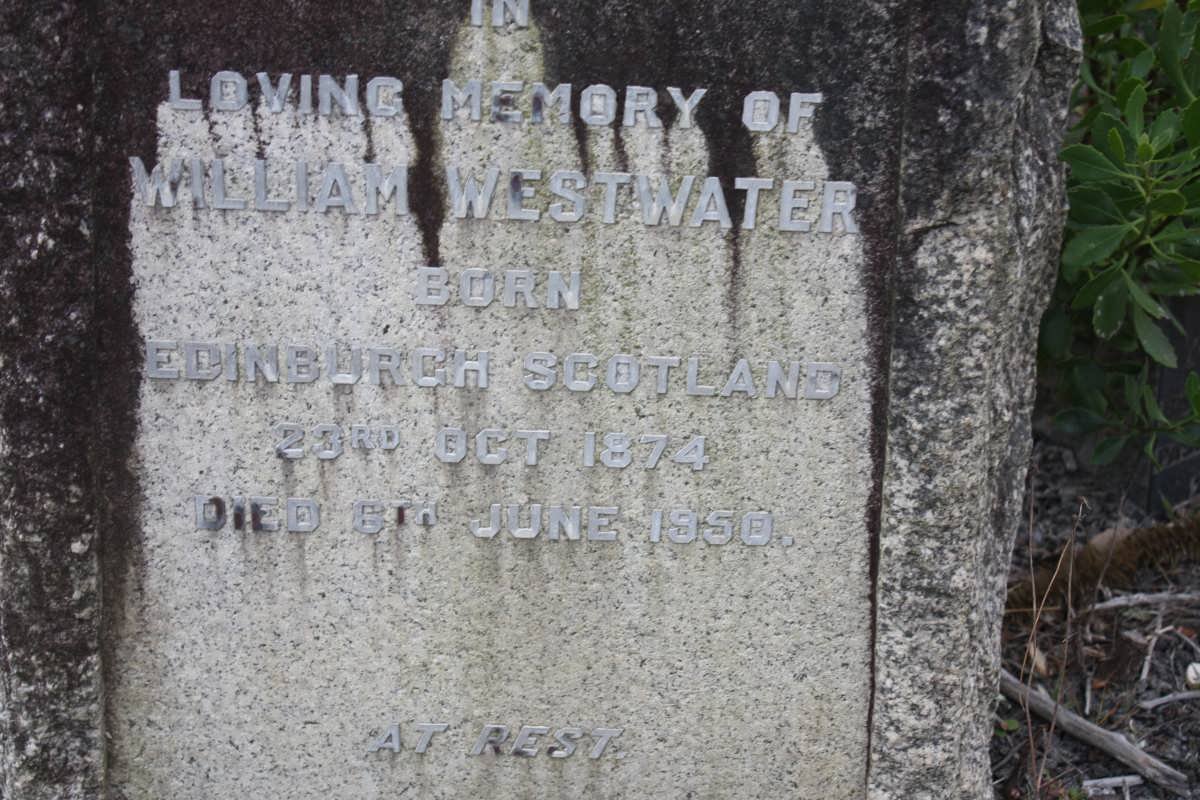 WESTWATER William 1874-1950