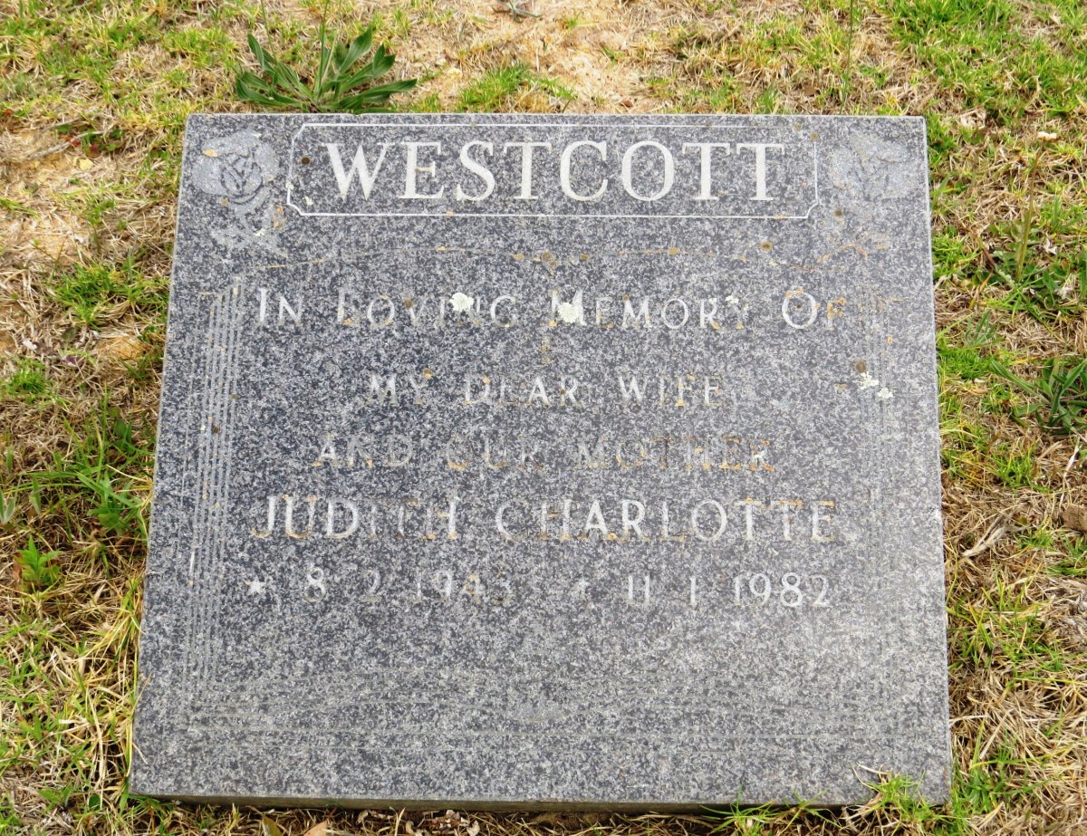 WESTCOTT Judith Charlotte 1943-1982