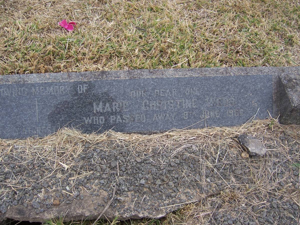 WEBB Marie Christine -1966