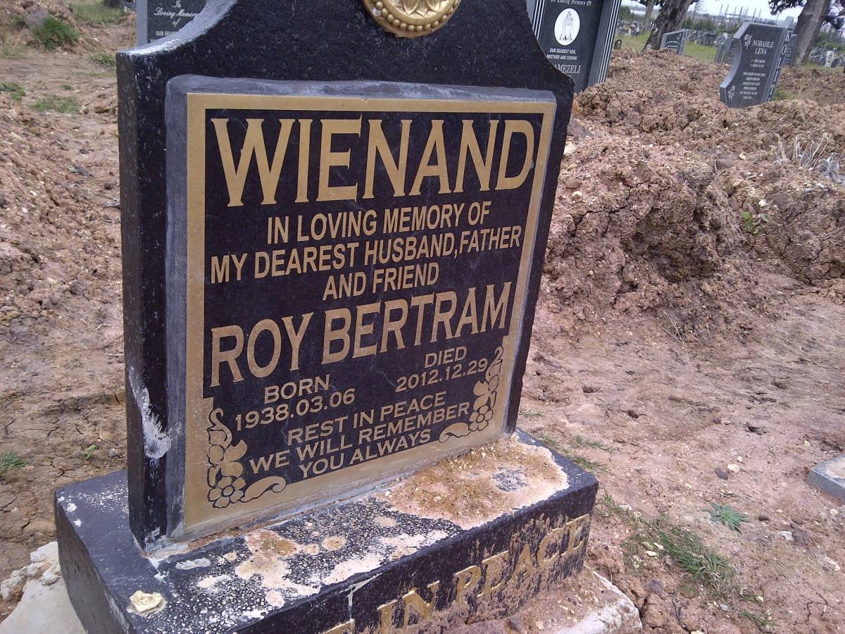 WIENAND Roy Bertram 1938-2012