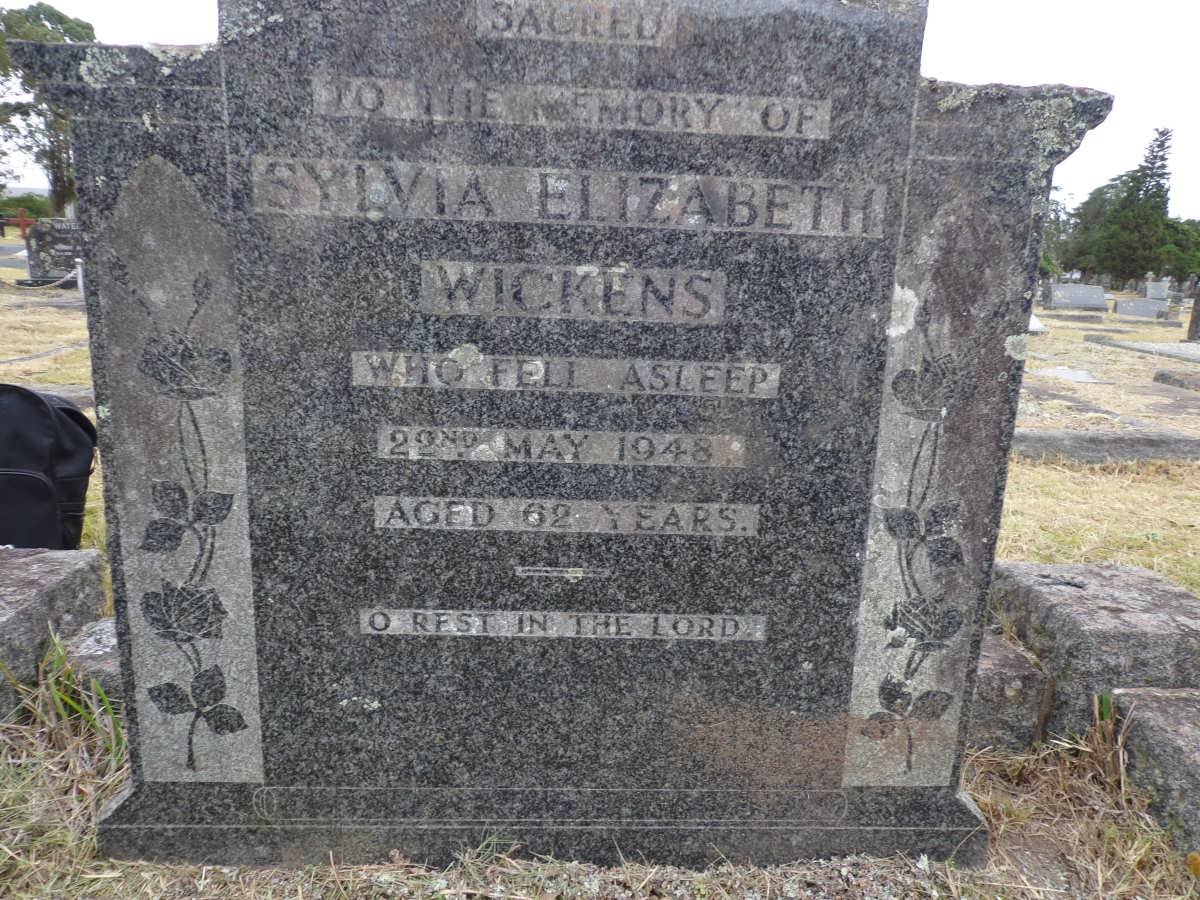 WICKENS Sylvia Elizabeth -1948