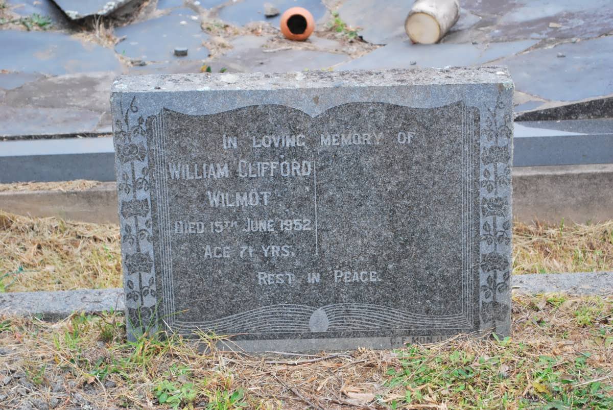 WILMOT William Clifford -1952