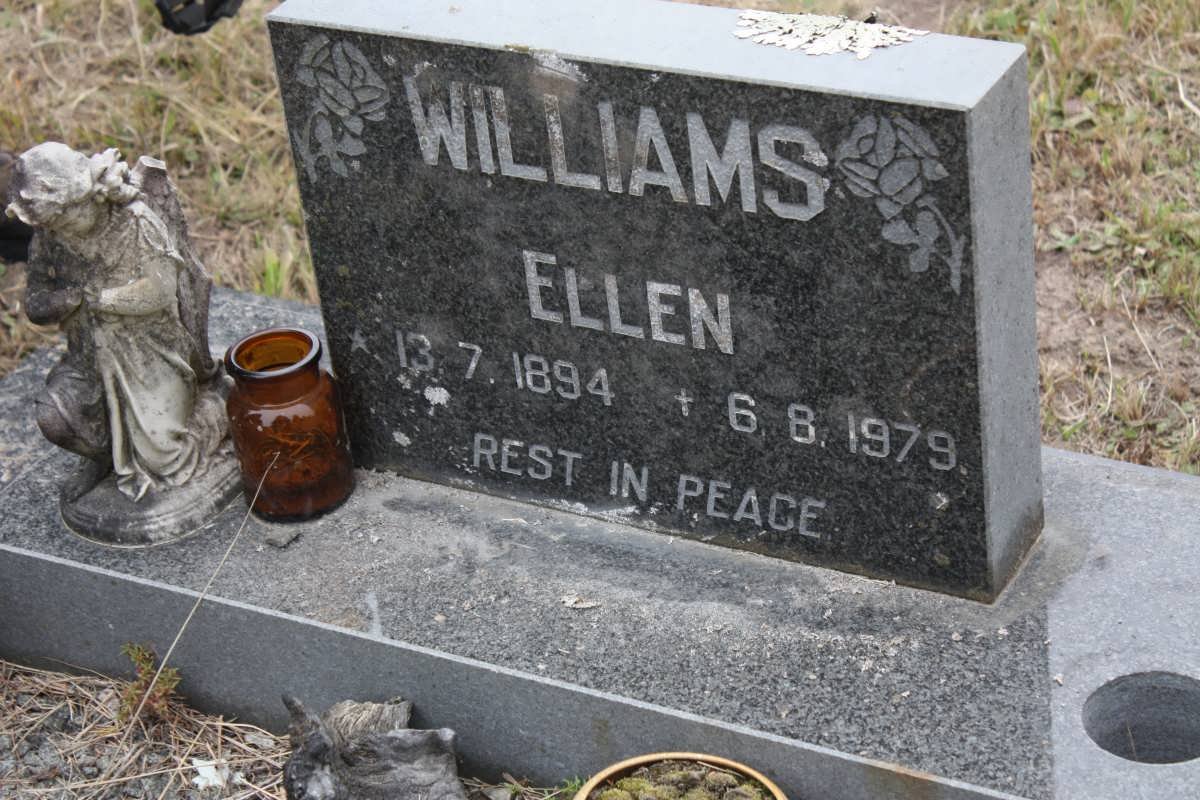 WILLIAMS Ellen 1894-1979