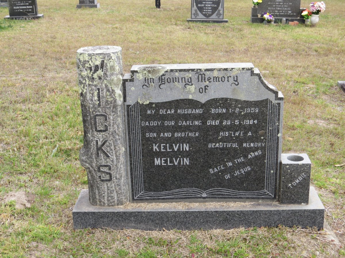 WICKS Kelvin Melvin 1959-1984