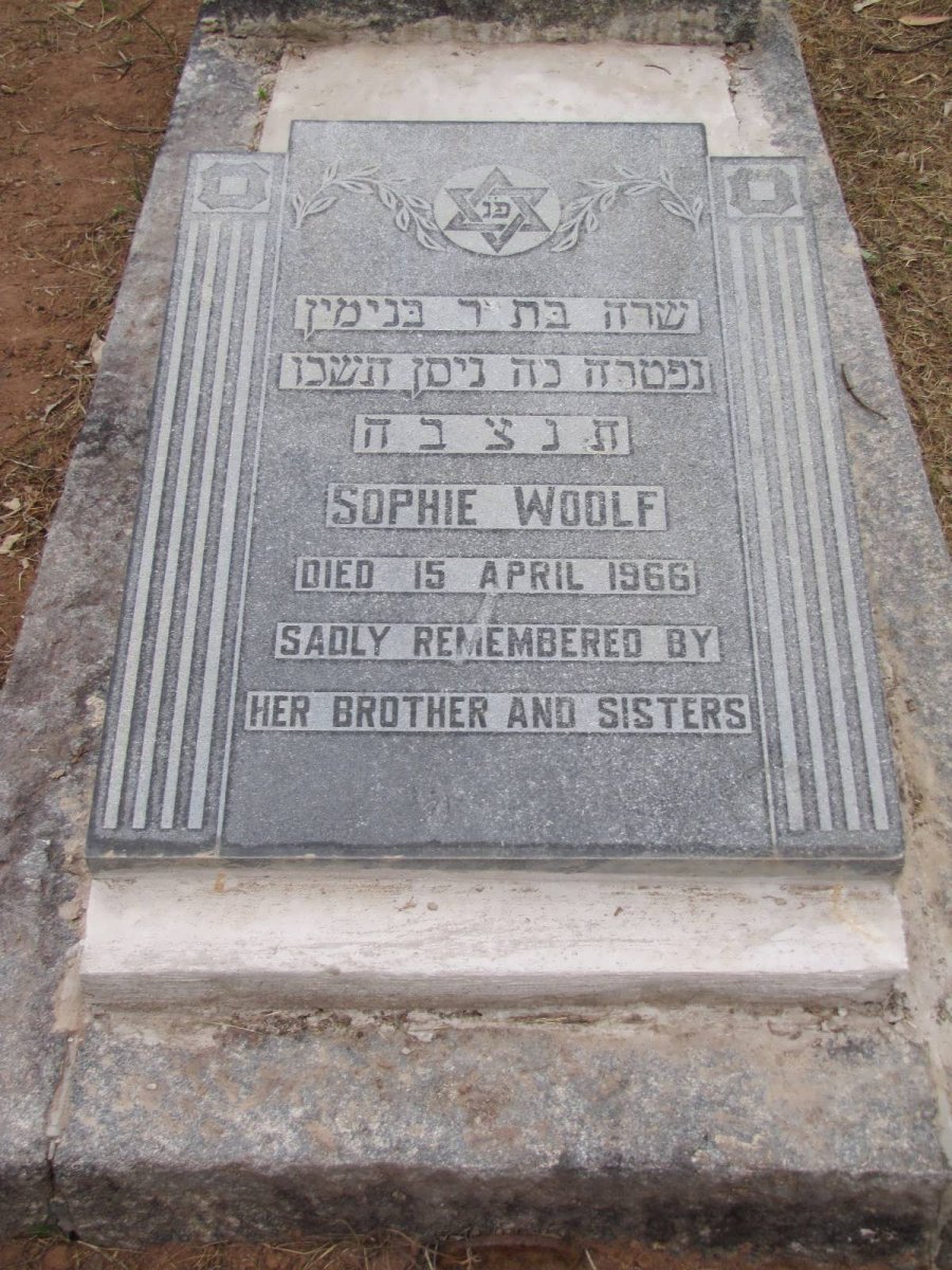 WOOLF Sophie -1966