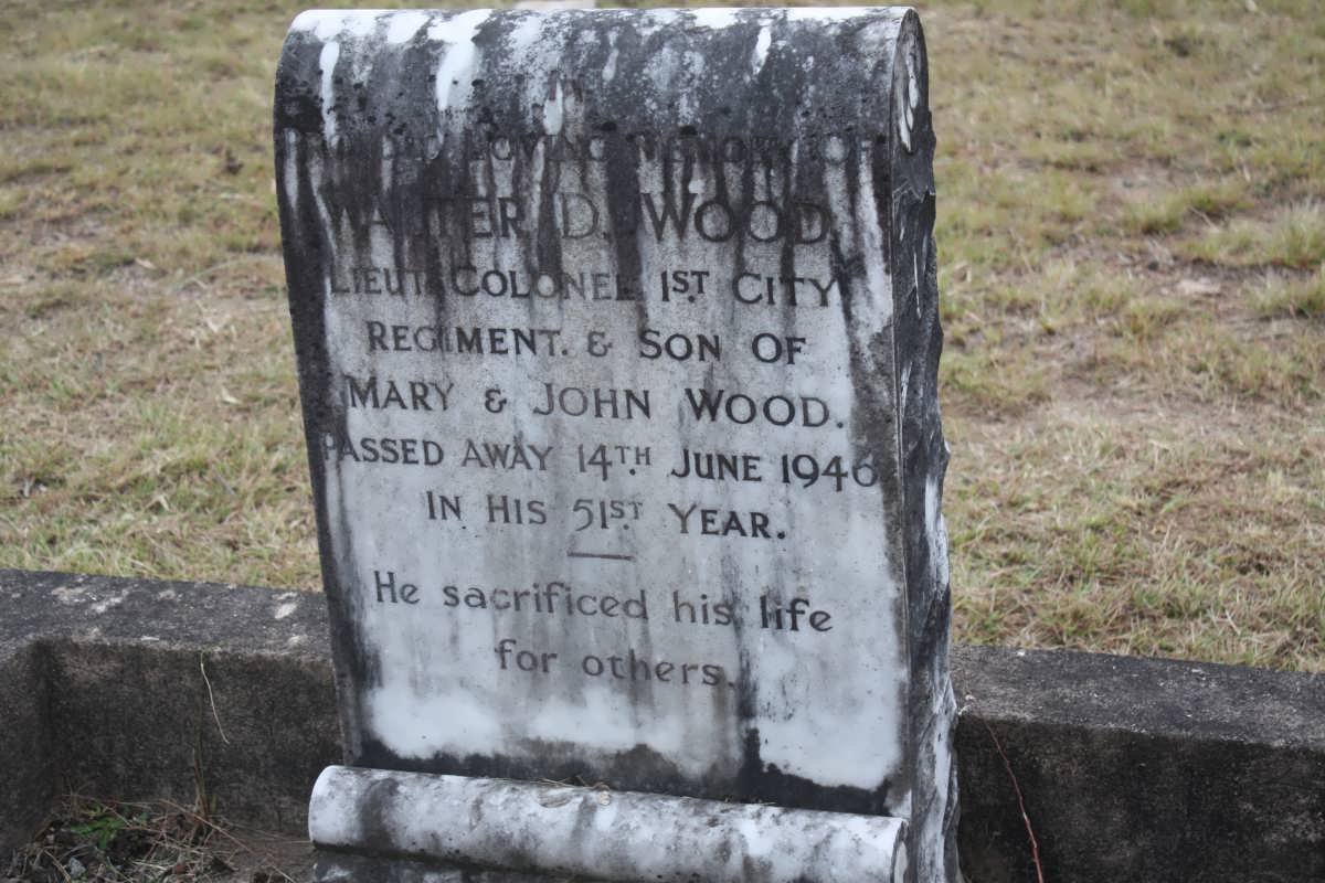 WOOD Walter D. -1946