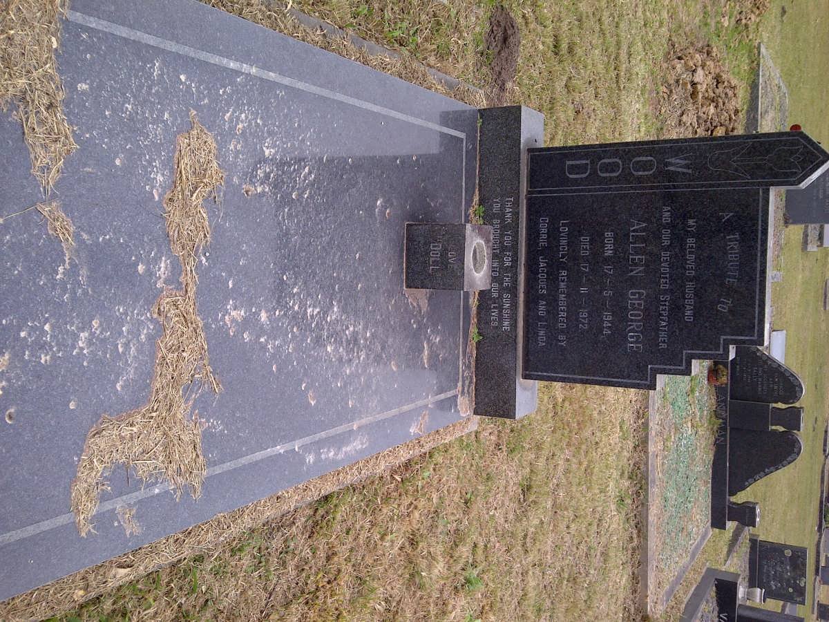 WOOD Allen George 1944-1972