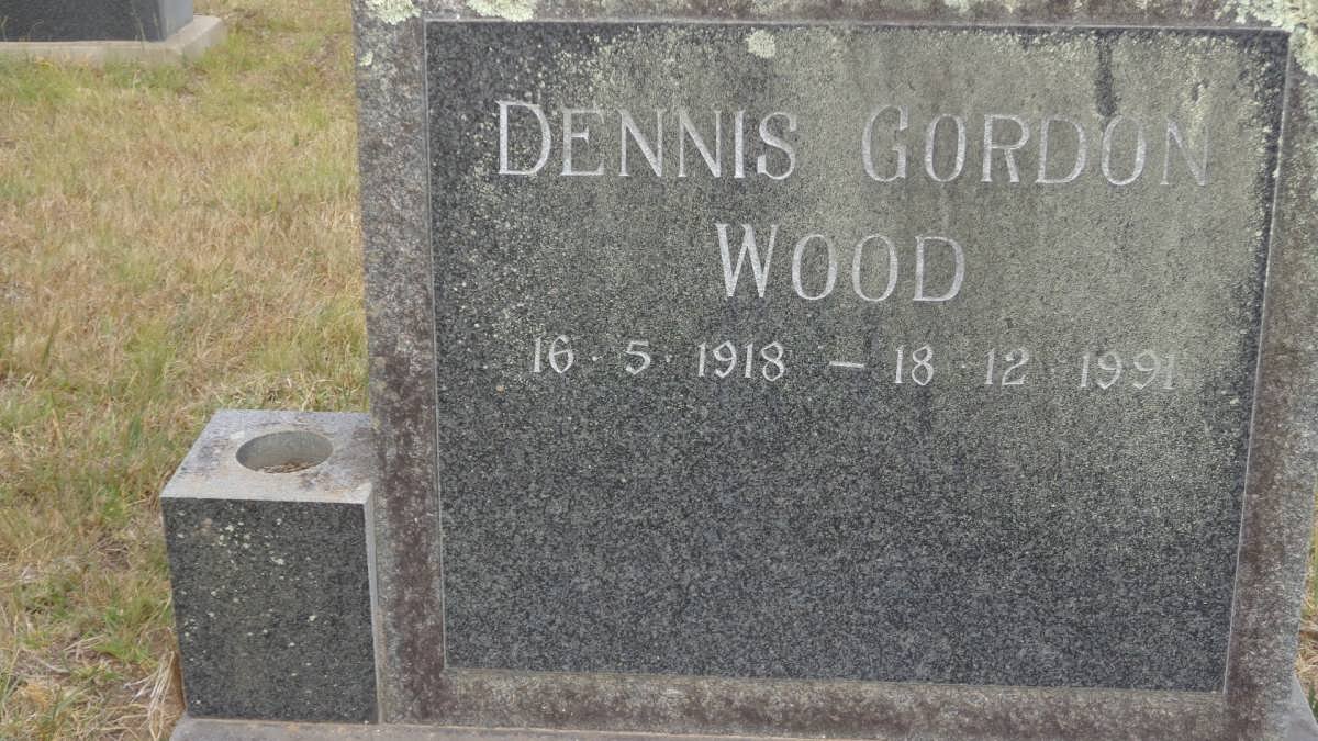 WOOD Dennis Gordon 1918-1991