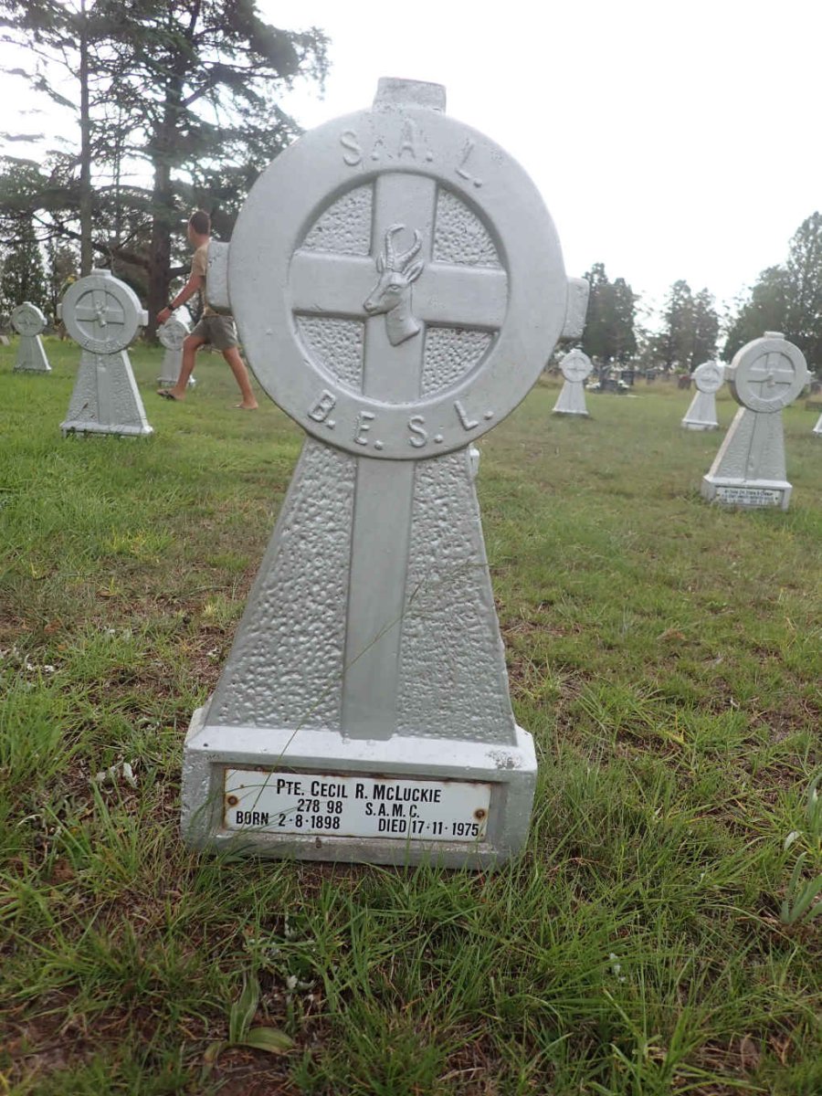 McLUCKIE Cecil R. 1898-1975
