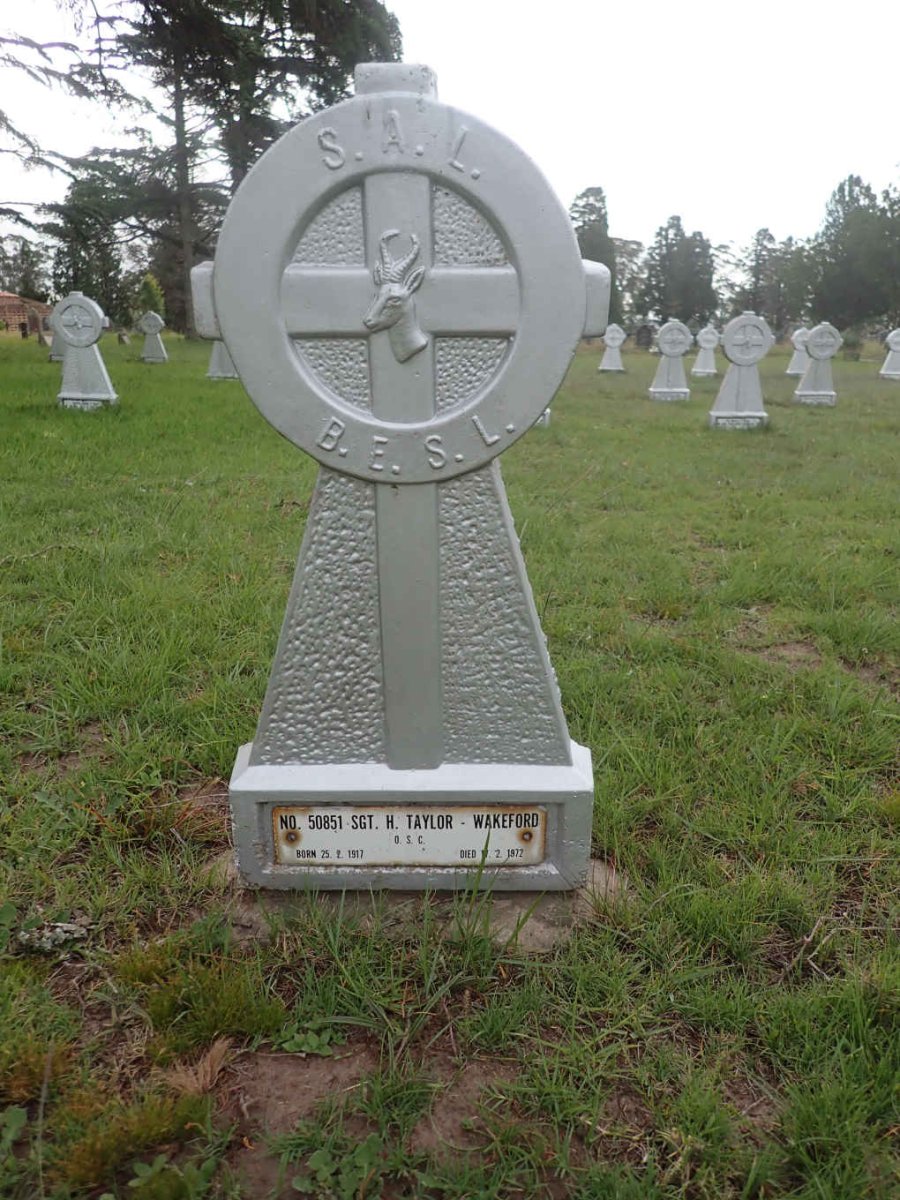 WAKEFORD H., TAYLOR 1917-1972