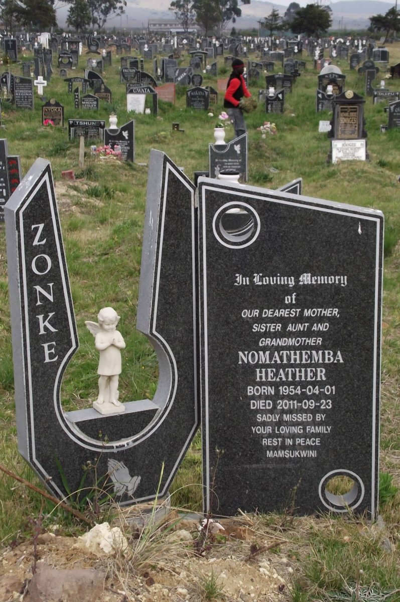 ZONKE Nomathemba Heather 1954-2011