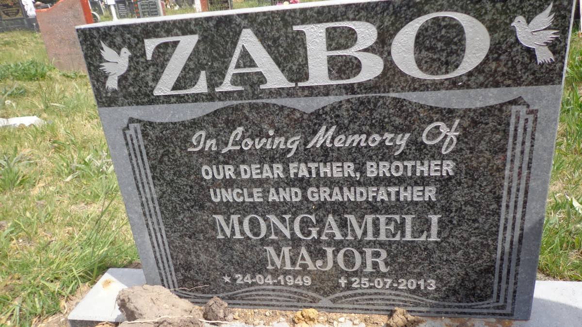 ZAMBO Mongameli Major 1949-2013