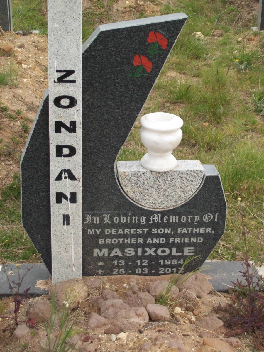 ZONDANI Masixole 1984-2012