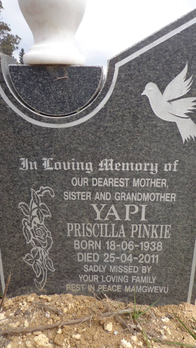YAPI Priscilla Pinkie 1938-2011