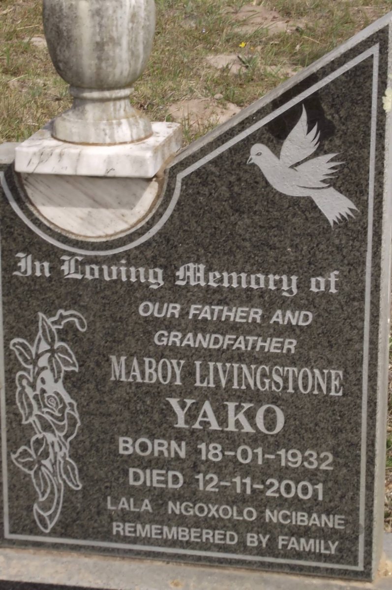 YAKO Maboy Livingstone 1932-2001
