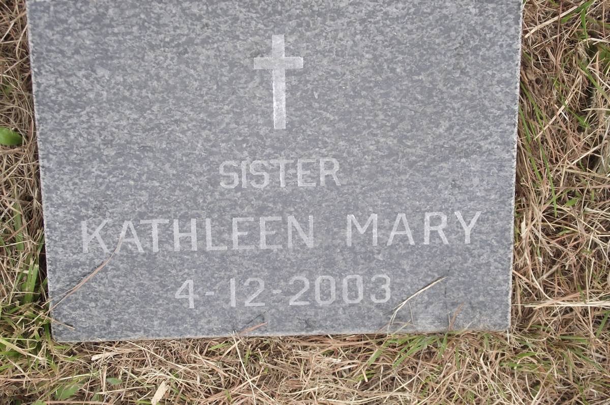 Sister Kathleen Mary -2003