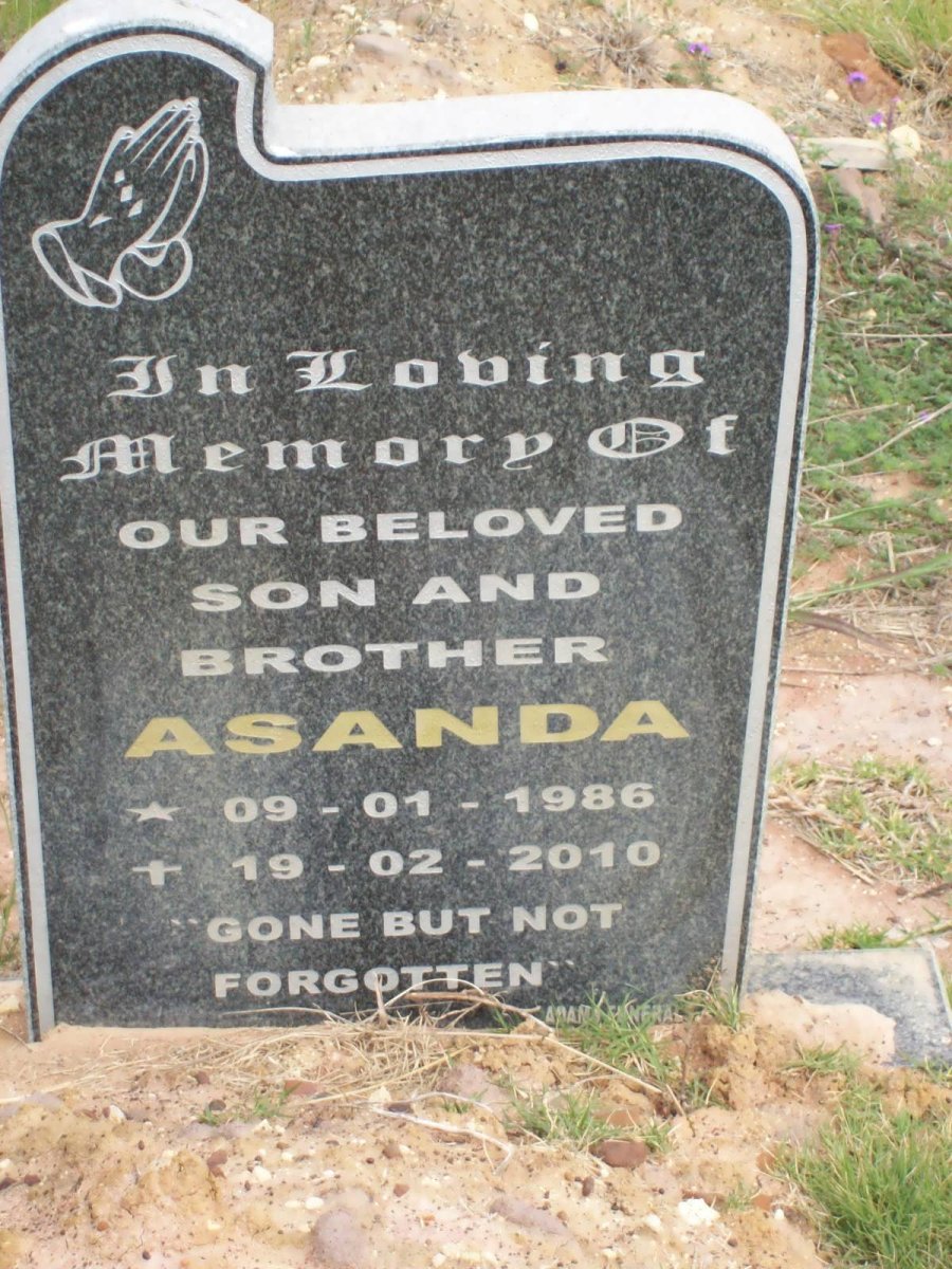 ? Asanda 1986-2010