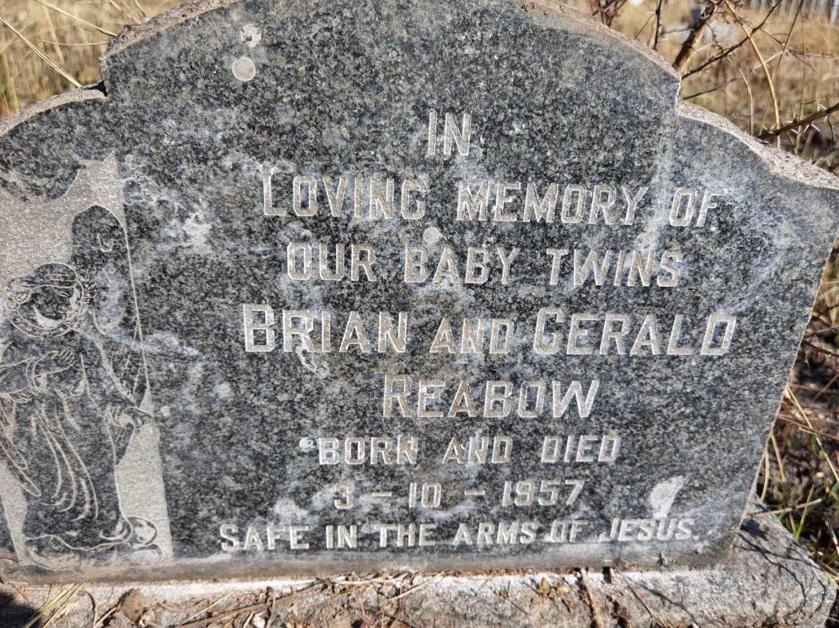 REABOW Brian 1957-1957 :: REABOW Gerald 1957-1957