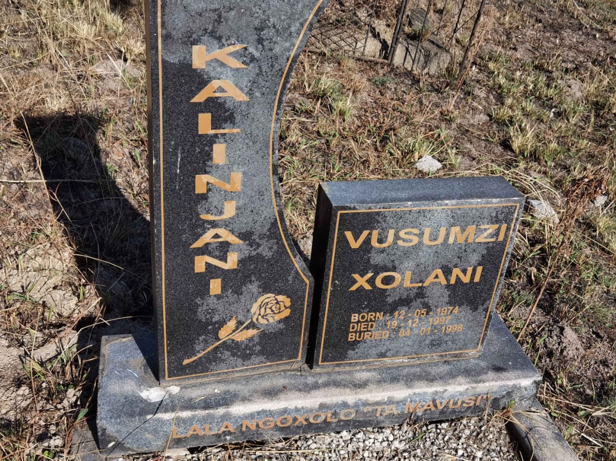 KALINJANI Vusumzi Xolani 1974-1997