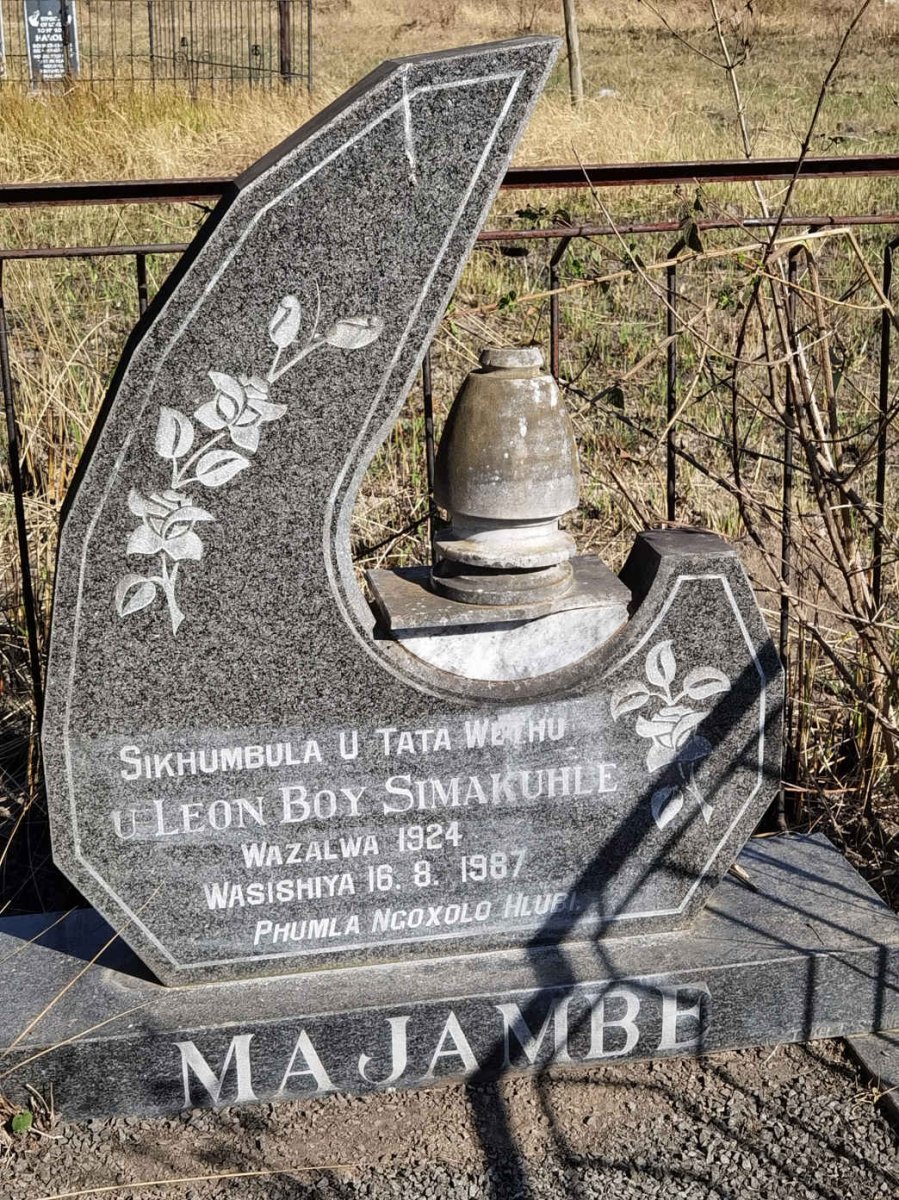 MAJAMBE Leon Boy Simakuhle 1924-1987