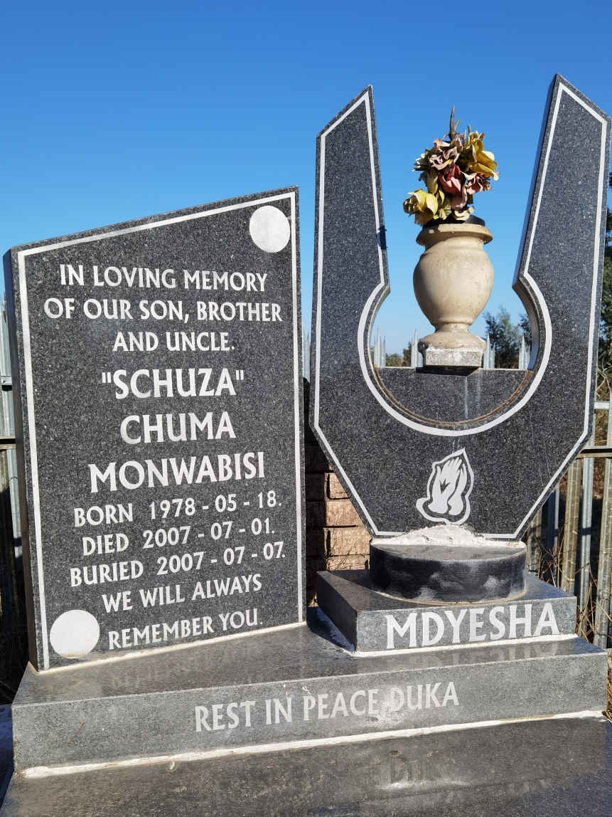 MDYESHA Chuma Monwabisi 1978-2007