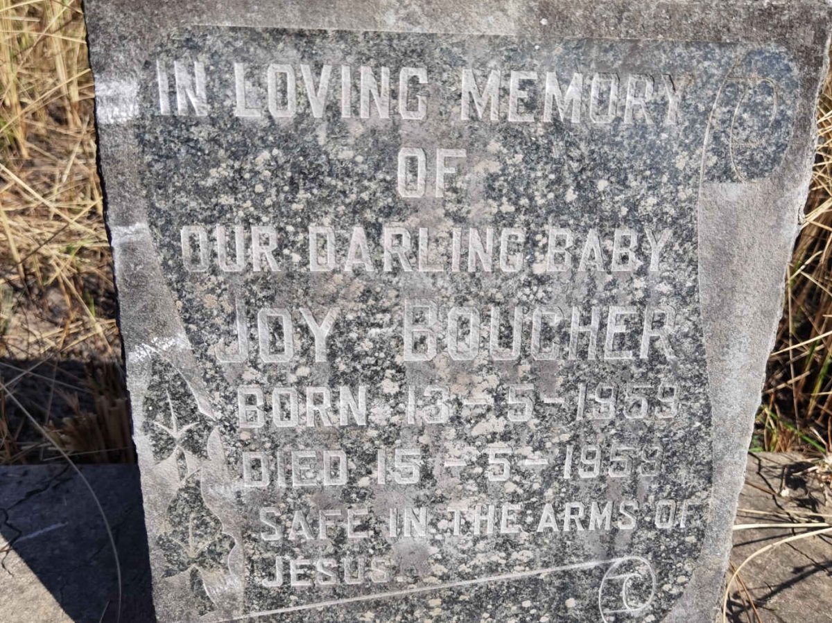 BOUCHER Joy 1959-1959