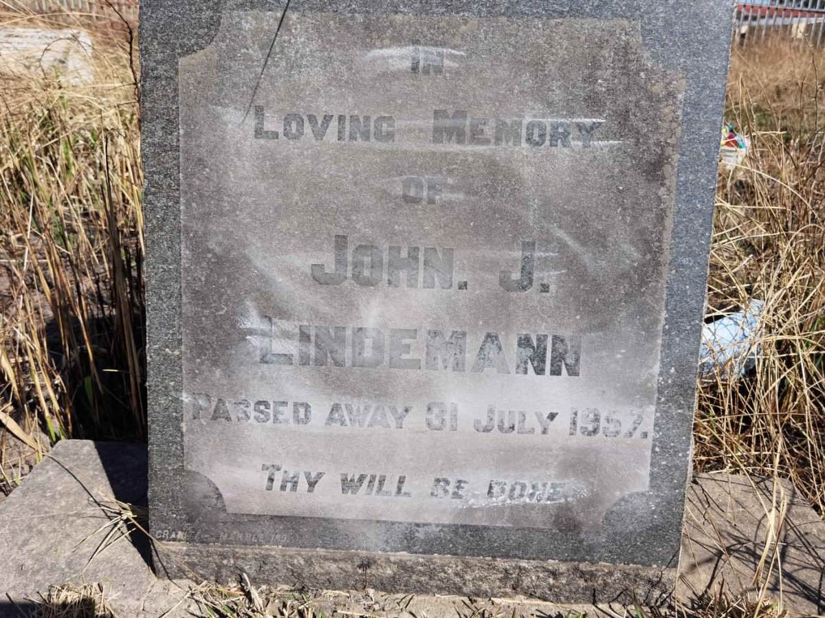 LINDEMANN John J. -1957