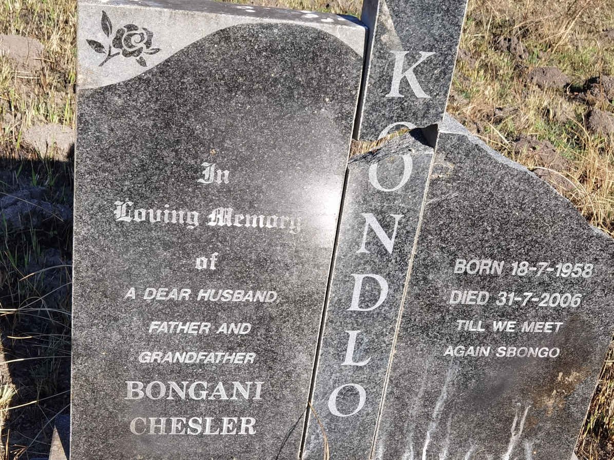 KONDLO Bongani Chesler 1958-2006