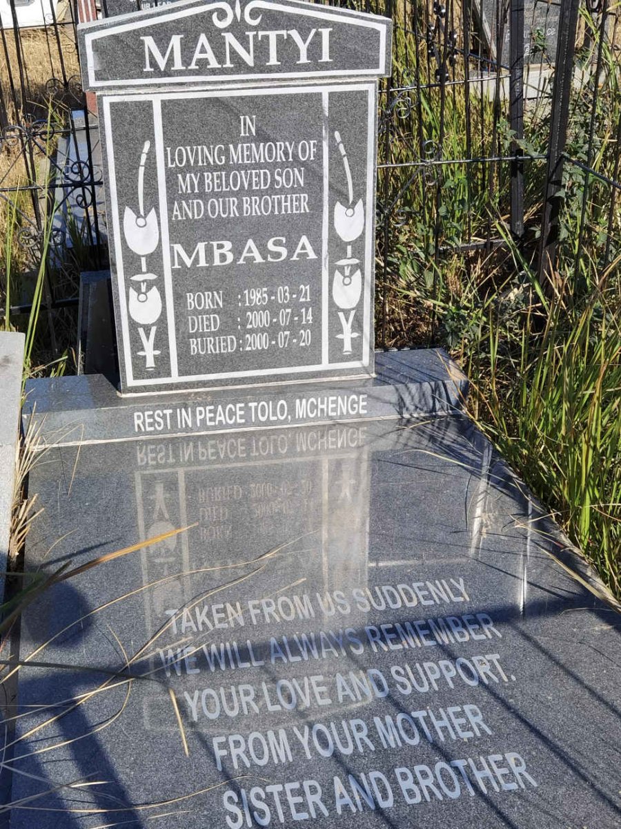 MANTYI Mbasa 1985-2000
