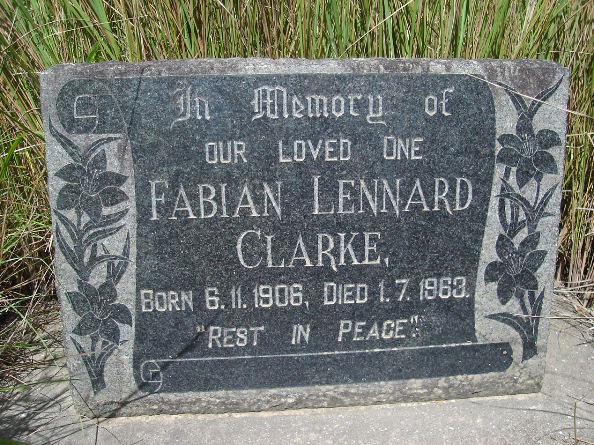 CLARKE Fabian Lennard  1906-1963
