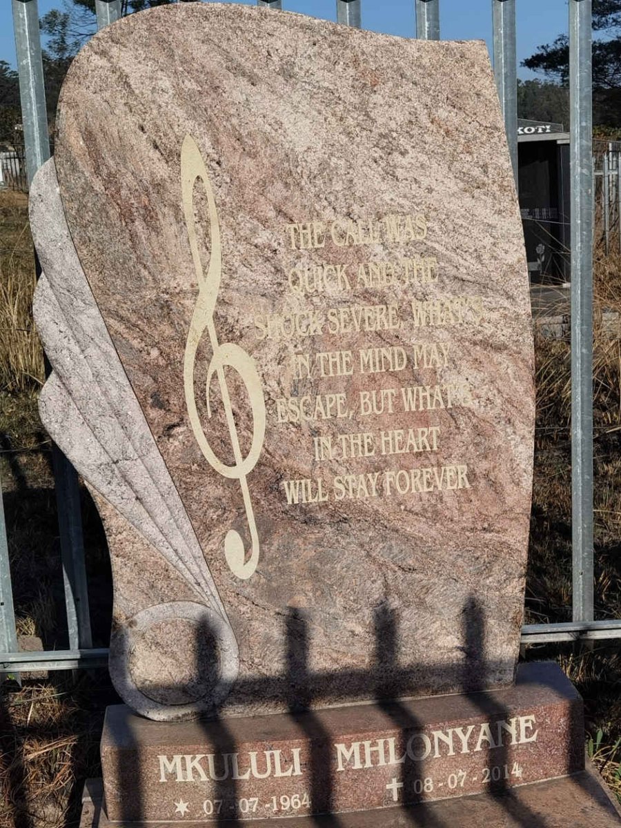 MHLONYANE Mkululi 1964-2014