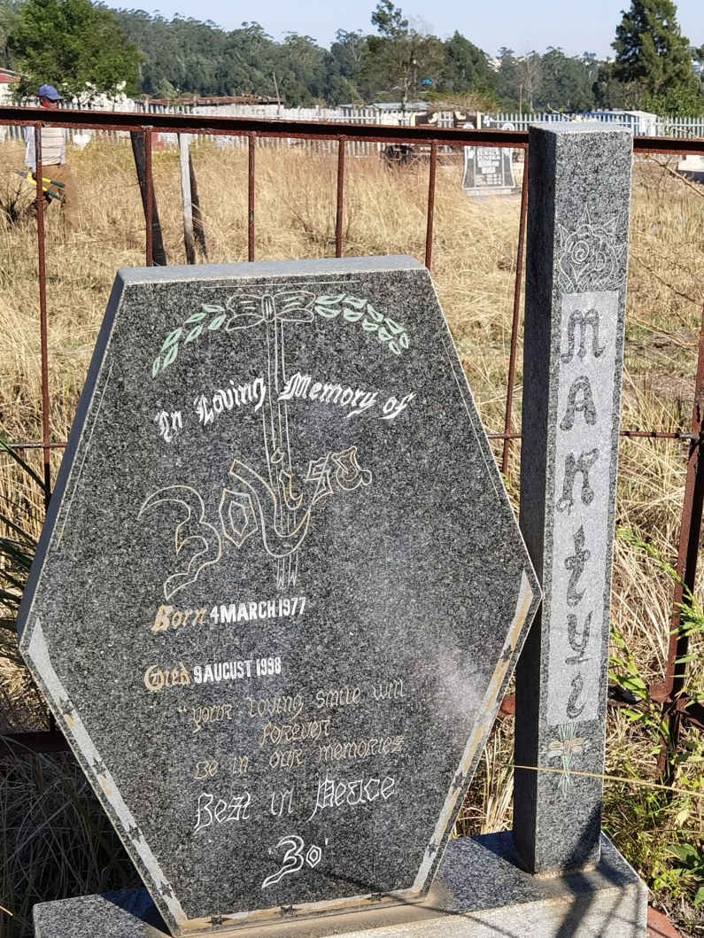 MANTYI Zolisa 1977-1998