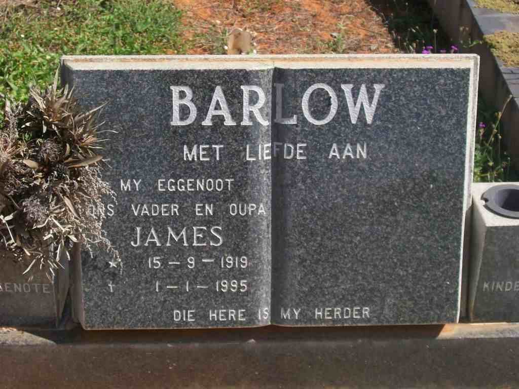 BARLOW James 1919-1995