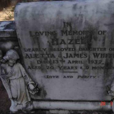 WHITE Hazel -1932