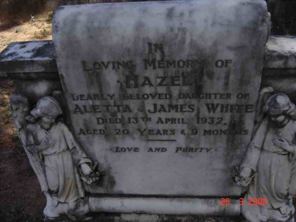 WHITE Hazel -1932