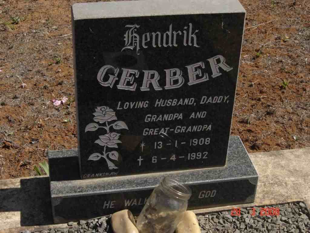 GERBER Hendrik 1908-1992