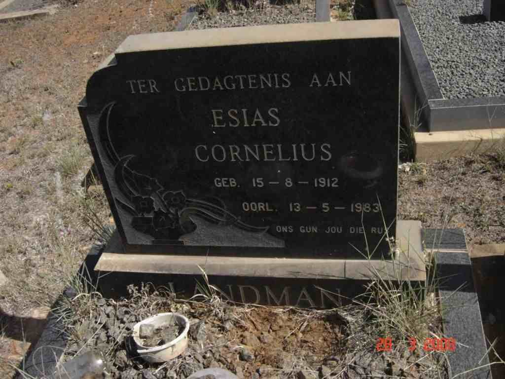 LANDMAN Esias Cornelius 1912-1983