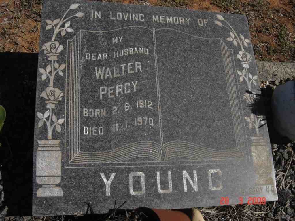YOUNG Walter Percy 1912-1970