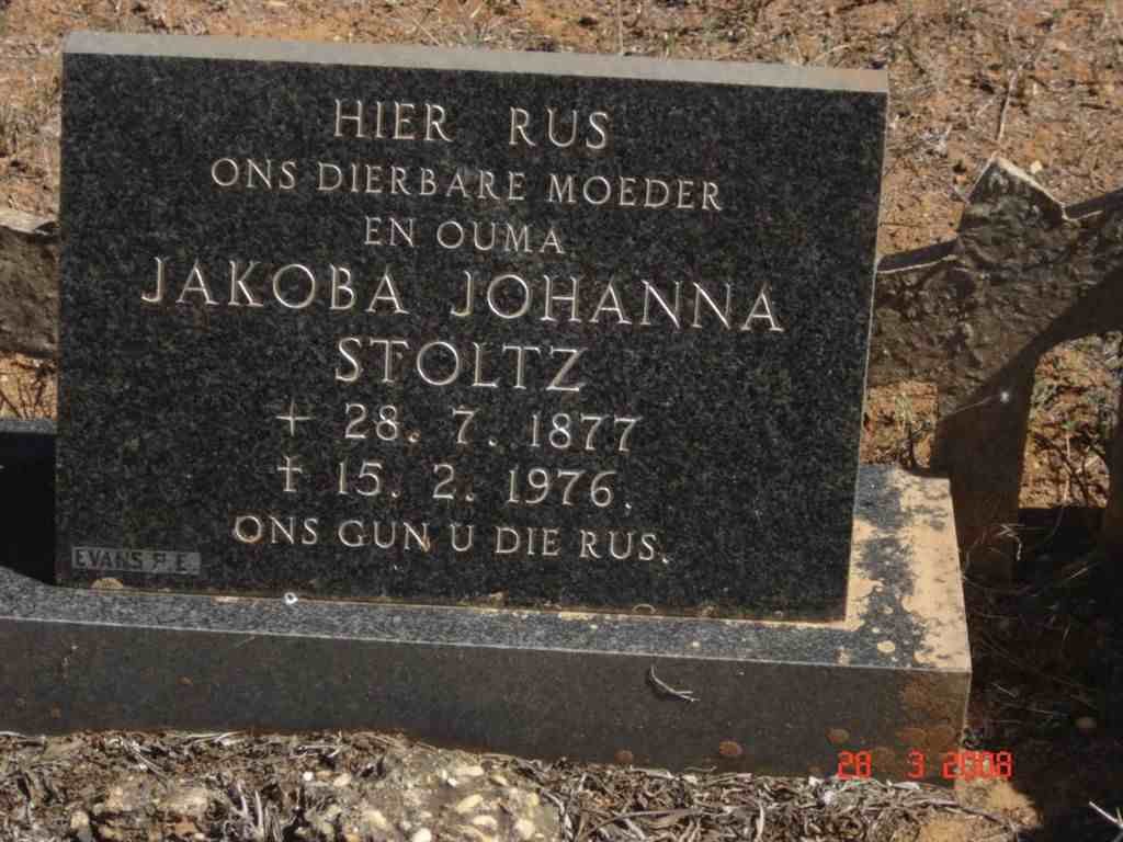 STOLTZ Jakoba Johanna 1877-1976