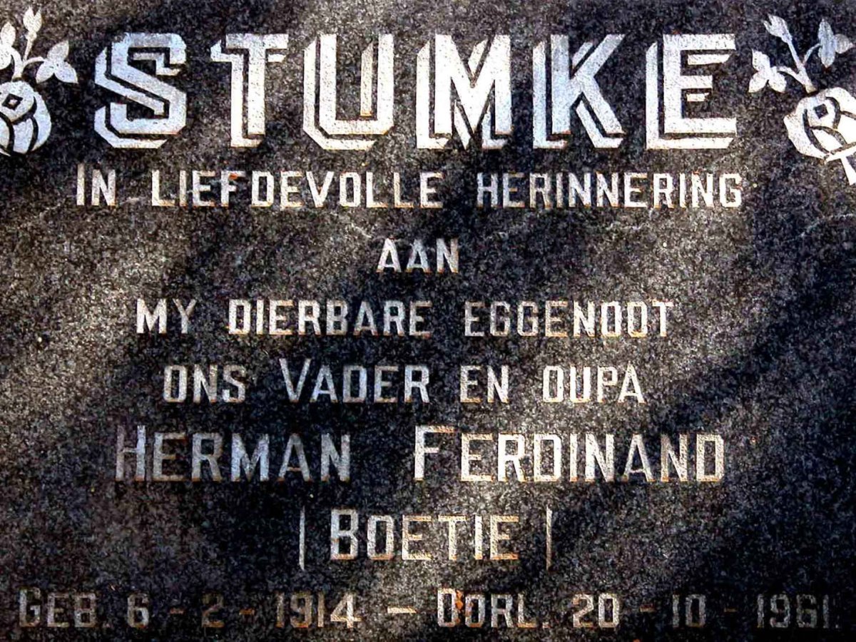 STUMKE Herman Ferdinand 1914-1961