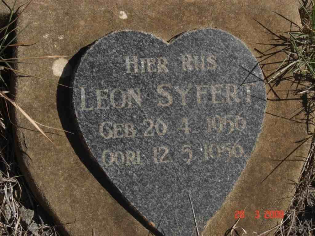 SYFERT Leon 1956-1956