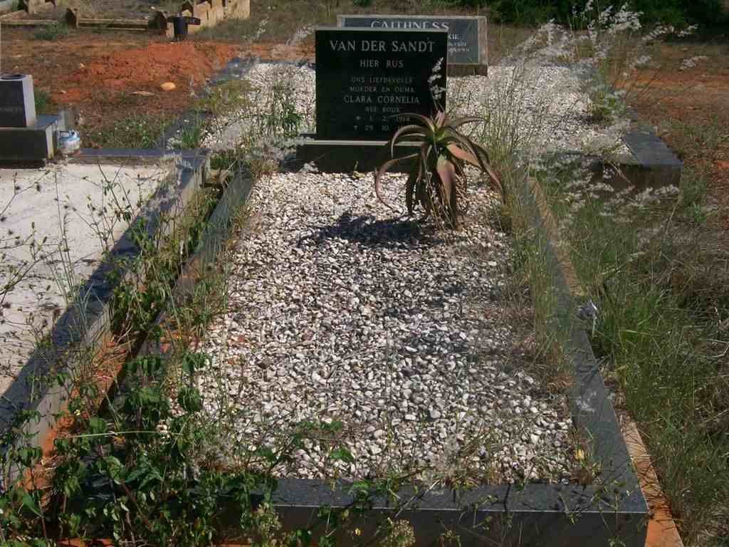 SANDT Clara Cornelia, van der nee ROUX 1914-1992