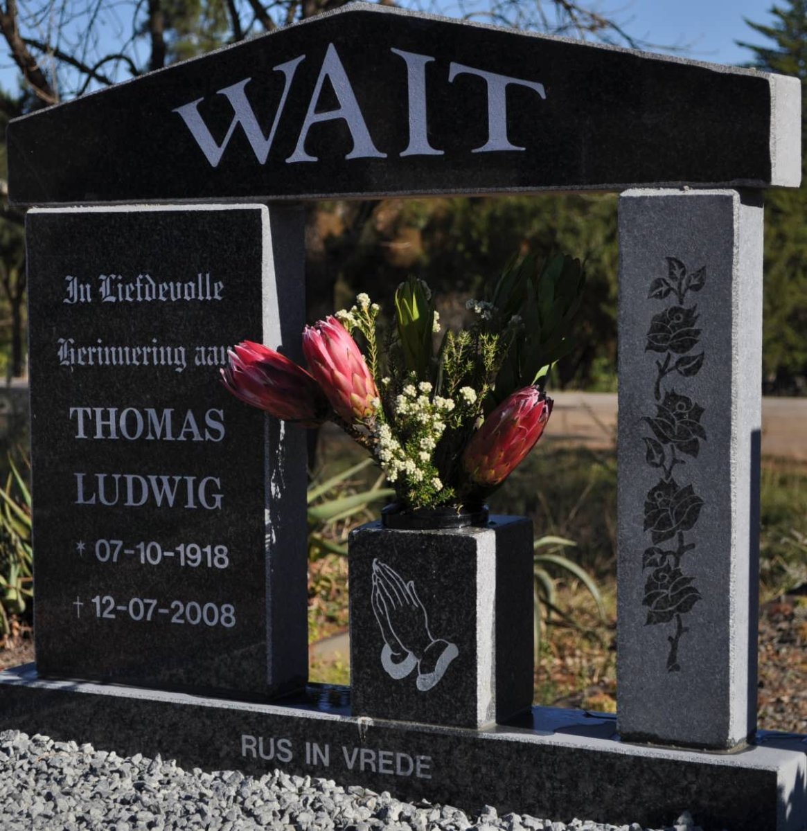 WAIT Thomas Ludwig 1918-2008