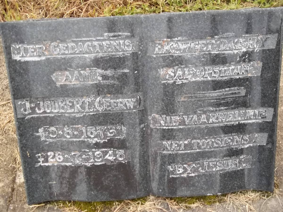 JOUBERT J. 1873-1948