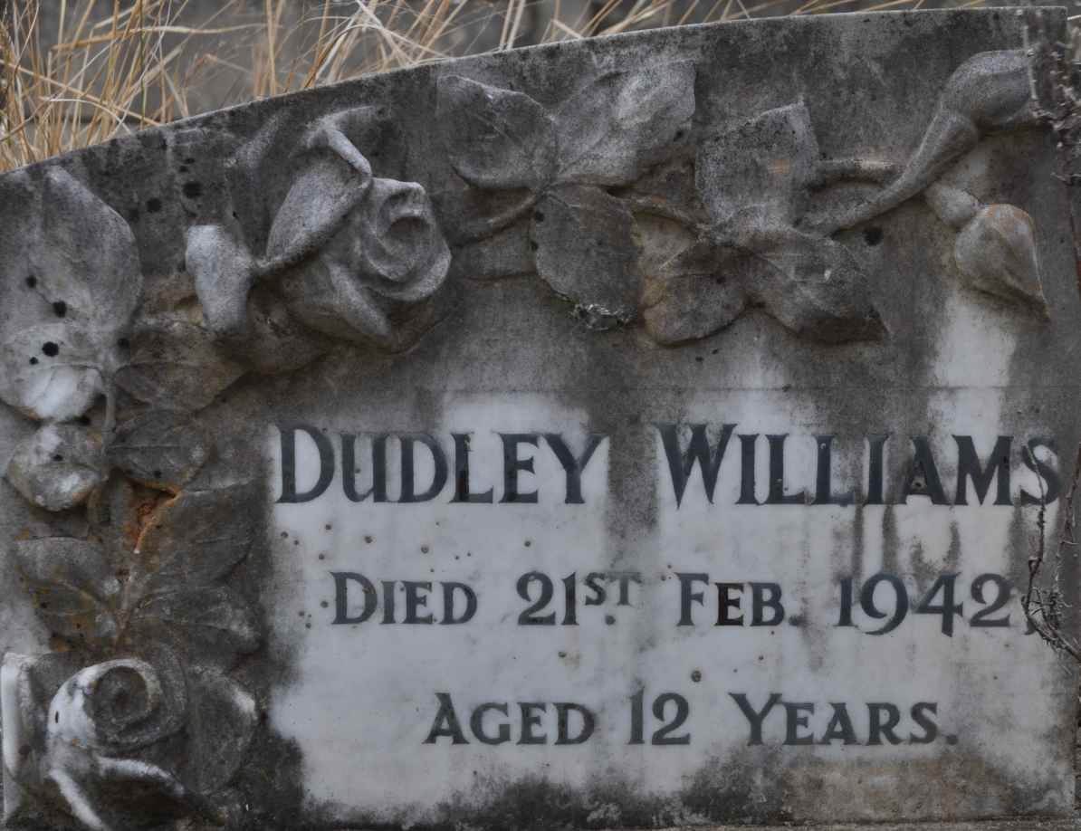 WILLIAMS Dudley -1942