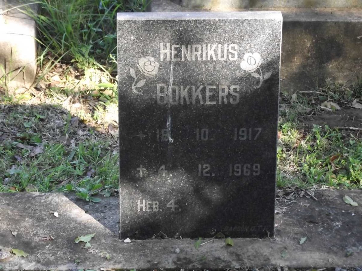 BOKKERS Henrikus 1917-1969