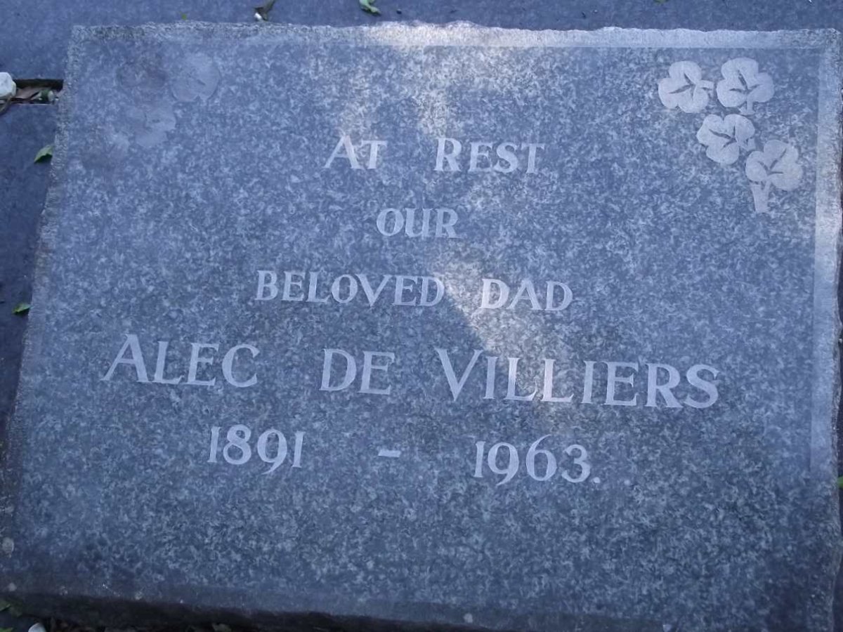 VILLIERS Alec, de 1891-1963