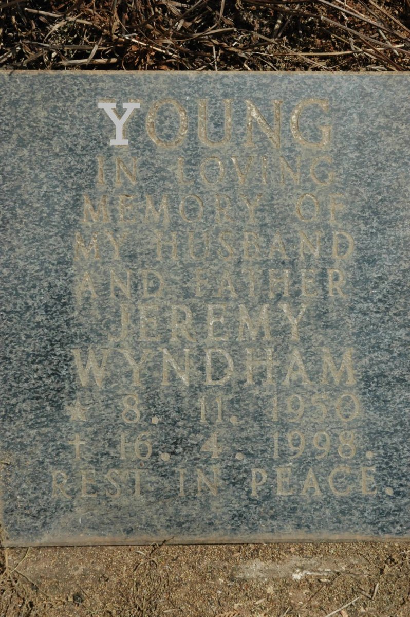 YOUNG Jeremy Wyndham 1950-1998